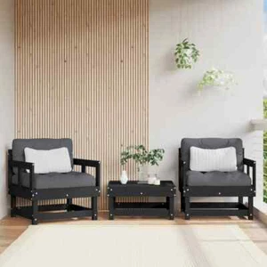 Garden Middle Sofa Footrest Outdoor Sofa Coffee Table Solid Wood Pine Tanburo - Picture 1 of 20