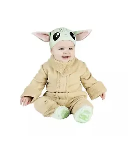 Jazwares Disney Star Wars Il Mandaloriano Grogu Costume Halloween 6-12M - NUOVO - Foto 1 di 14