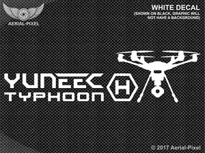 Yuneec Taifun H Fenster/Etui Aufkleber Aufkleber für Hexacopter UAV Drohne ST16 CGO3+ - Bild 1 von 11