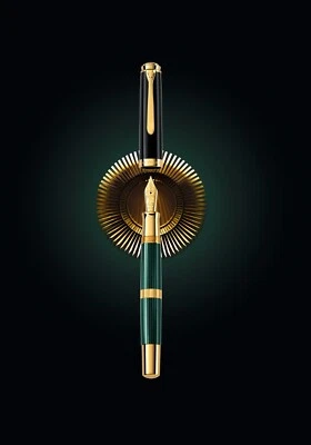 Pelikan  M800 40 Years of Souverän Fountain Pen Limited Edition M NİB - Image 1 of 3