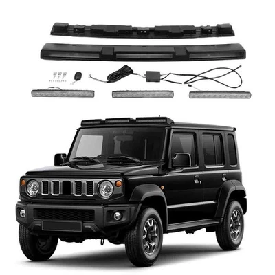 Glossy Black Roof Spoiler Lamp LED Light Bar Fit For Suzuki Jimny 2023 2024 2025 - Image 1 of 4