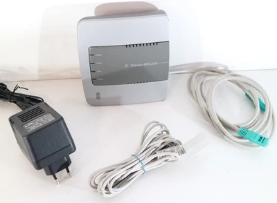 Teledat 430 LAN Modem – DSL Router von Telekom mit Netzteil & Kabeln - Bild 1 von 4