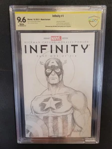 Infinity #1 variante en blanco - CBCS 9,6 páginas blancas - Marvel Comics, 2013 - Imagen 1 de 7