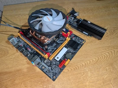 Intel Xeon E5-1650 v2, X79-VG2 motherboard, 4gb RAM, graphics card bundle - Image 1 of 4