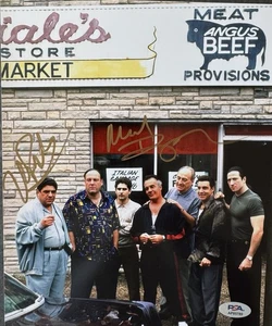 MICHAEL IMPERIOLI Signed SOPRANOS 8x10 PHOTO VINCENT PASTORE PSA/DNA autograph - Picture 1 of 1