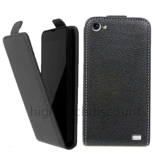 Housse etui coque PU cuir fine pour Archos 50 Helium Plus + verre trempe - Photo 1/1