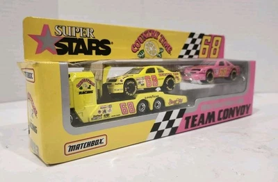 Bobby Hamilton Matchbox Superstars 1993 Daytona 500 Team Convoy #68 Country Time Foto 1 de 4