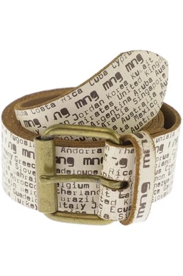 MANGO Gürtel Damen Gr. EU 94 Cremeweiß #xh1z4s1 - Bild 1 von 4