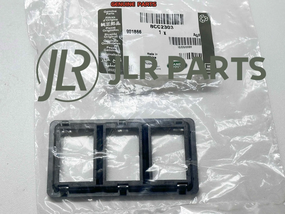 Genuine OEM Jaguar XJS 1989-1996 CONVERTIBLE 3 SLOT Sunroof SWITCH BEZEL BCC2303 - Image 1 of 1