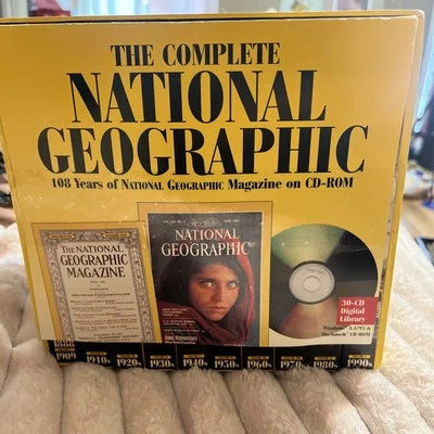 National Geographic Complete CD-ROM 1888-1990 * PC Computer * - Image 1 of 4