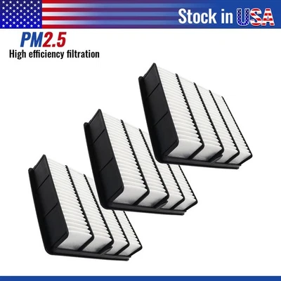 3x Engine Air Filter for Toyota 4Runner 1996 1997 1998 1999 -2002 V6 3.4L 3378cc - Image 1 of 4