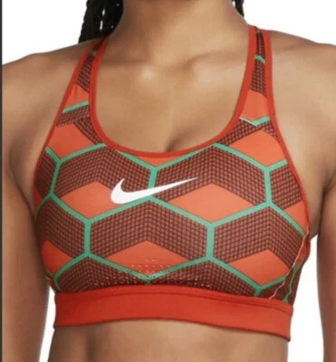 Women’s Nike Olympics Team Kenya Impact High-Support Running Bra Red Size XS NEW - Image 1 of 4