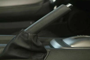 Fits 2010-2015 Chevrolet Camaro PVC Synthetic Leather E Brake Boot Cover Black - Bild 1 von 5