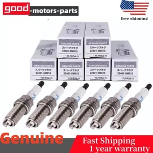 6PCS Iridium Spark Plug PLFR5A11 For NGK Infiniti VQ35 VQ40 3.5L 4.0 22401-5M015 - Picture 1 of 4