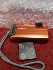 Panasonic LUMIX TS25 16.1MP 4x Waterproof Digital Camera - Orange (PARTS/REPAIR) - Picture 1 of 9