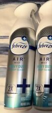 ONE Febreze Air Freshener Heavy Duty Spray, Odor Fighter, Crisp Clean, 8.8 oz