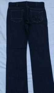 NEW PAUL FRANK Women's Straight Dark Blue Jeans Button Fly NWOT Tag 28 (30x31) - Picture 1 of 12