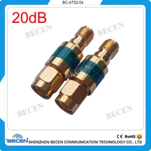 2W SMA Atenuador DC-6Ghz 20dB SMA Enchufe macho a Jack hembra  - Imagen 1 de 12
