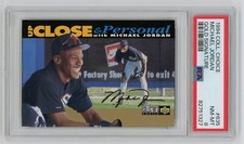 1994 Collector's Choice #635 Gold Signature Michael Jordan Up Close PSA 8 NM-MT