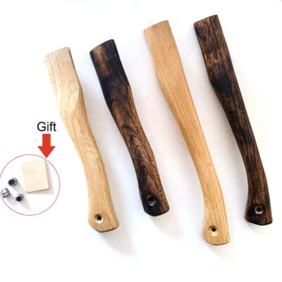 Replacement Outdoor EDC Axe Carbonized Cork Oak Wooden Handle Shaft Repair DIY - Image 1 of 4