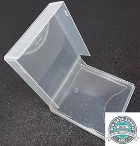 LTO Ultrium New Plastic Protective Case - Empty Clam Shell Jewel Cases (50 Pack)