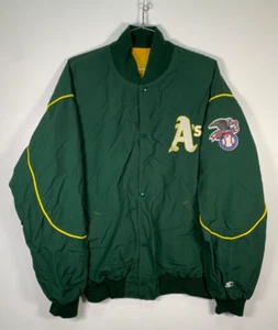 Oakland Athletics Pro Model Game Issued Starter Dugout Jacket 18995 - Bild 1 von 5
