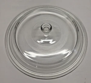 Runder Glas Ersatz Deckel 12" Gesamt 11-1/2" Lippe für Schale Innendurchmesser - Bild 1 von 7