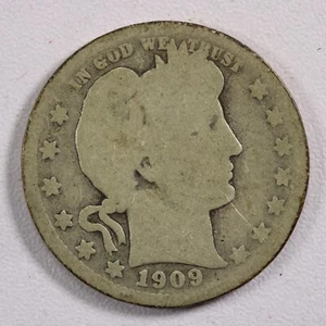 1909-S Barber Quarter - G - Bild 1 von 2