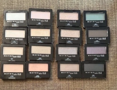 SOMBRA DE OJOS MAYBELLINE NY EXPERT WEAR * ¡5 por $20! ¡ENVÍO GRATUITO!  15 COLORES* Foto 1 de 4