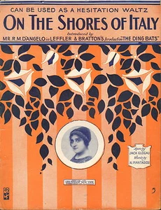On The Shores Of Italy by Glogau and Piantadosi - Sheet Music -1914 - Picture 1 of 1