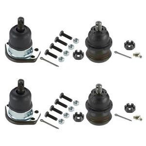Moog Front 2 Upper & 2 Lower Ball Joints Kit for Buick Chevy GMC Old's Pontiac - Picture 1 of 1