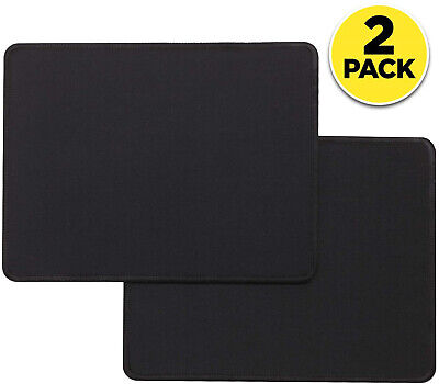 2-Pack Non-Slip Mouse Pad Stitched Edge PC Laptop For Computer PC Gaming Rubber  • 4.99$