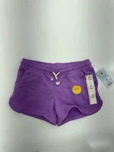 Cat & Jack Purple Drawstring Sweat Shorts Girls Size Small - Picture 1 of 5