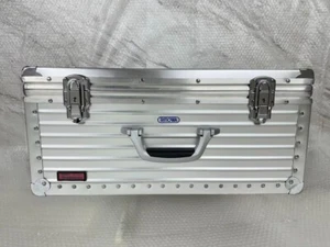 Rimowa Tropicana 39L Silver Aluminum Carry Case Suitcase New With Box - Picture 1 of 9
