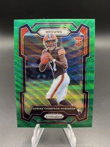 Dorian Thompson Robinson GREEN WAVE RC 2023 Panini Prizm Football #322 BROWNS - Picture 1 of 2