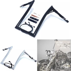 12" 14" 16" RISE Prewired 1.25" Road King FLHR/C Classic 2016-2023 Handlebar - Bild 1 von 15