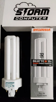 Sylvania 20886 DULUX T/E IN/841 4 pin Compact Fluorescent Bulbs 32w 4 for $19.99 - Image 1 of 3