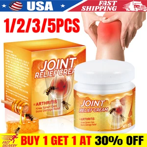 1-5X Bienengift Gelenkschmerzlinderung Creme für Arthritis Gelenk & Knochen Therapie Creme - Bild 1 von 12