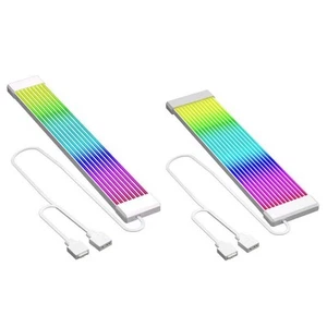 Barre Lumineuse PC RGB, Rallonge Alimentation, Bande LED Lumineuse-S6535 - Photo 1/10