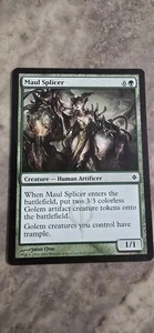 X2 Maul Splicer New Phyrexia Regular MTG Creature Common  - Picture 1 of 1
