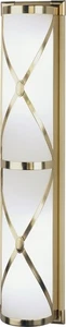Robert Abbey Chase DBL Wall Chase 26" Double Bath Bar - Brass - Picture 1 of 2