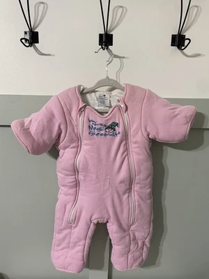 Bebé Merlin’s Magic Pijama Grande 6-9 Meses Envoltura Dormir Niñas Rosa Foto 1 de 4