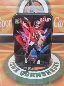 Bucs de hojalata vacíos de Tom Brady coleccionables Color Blast - Imagen 1 de 2
