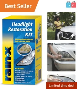 Ultimate Headlight Restoration Kit - Removes Haze and Discoloration Effortlessly - Picture 1 of 6