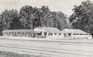 Zanesville Ohio Sycamore Lodge Motel 1961 - Picture 1 of 2
