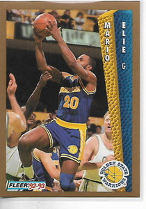 1992-93 Fleer Mario Elie Card
