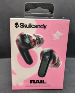 Skullcandy - Cuffie True Wireless con Cancellazione del Rumore In-Ear Rail - True Black - Foto 1 di 7