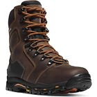 Danner 13866 Men's Vicious 8" Brown Electrical Hazard WP Brown Work Boots Shoes