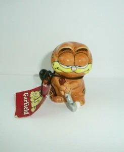 Enesco Garfield The Cat Golf Figure Golfing Jim Davis Vtg Figurine w/ Tag - Picture 1 of 7