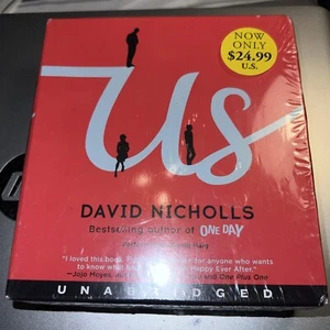 Us A David Nicholls Best Author Of One Day. Book On CDs. Brand New Sealed - Picture 1 of 24